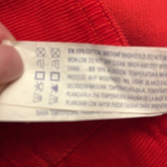 Forever 21 brand size 30 red miniskirt with zipper closure in front - Picture 4 of 4